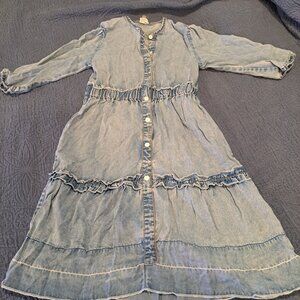 Girls Denim Dress 7